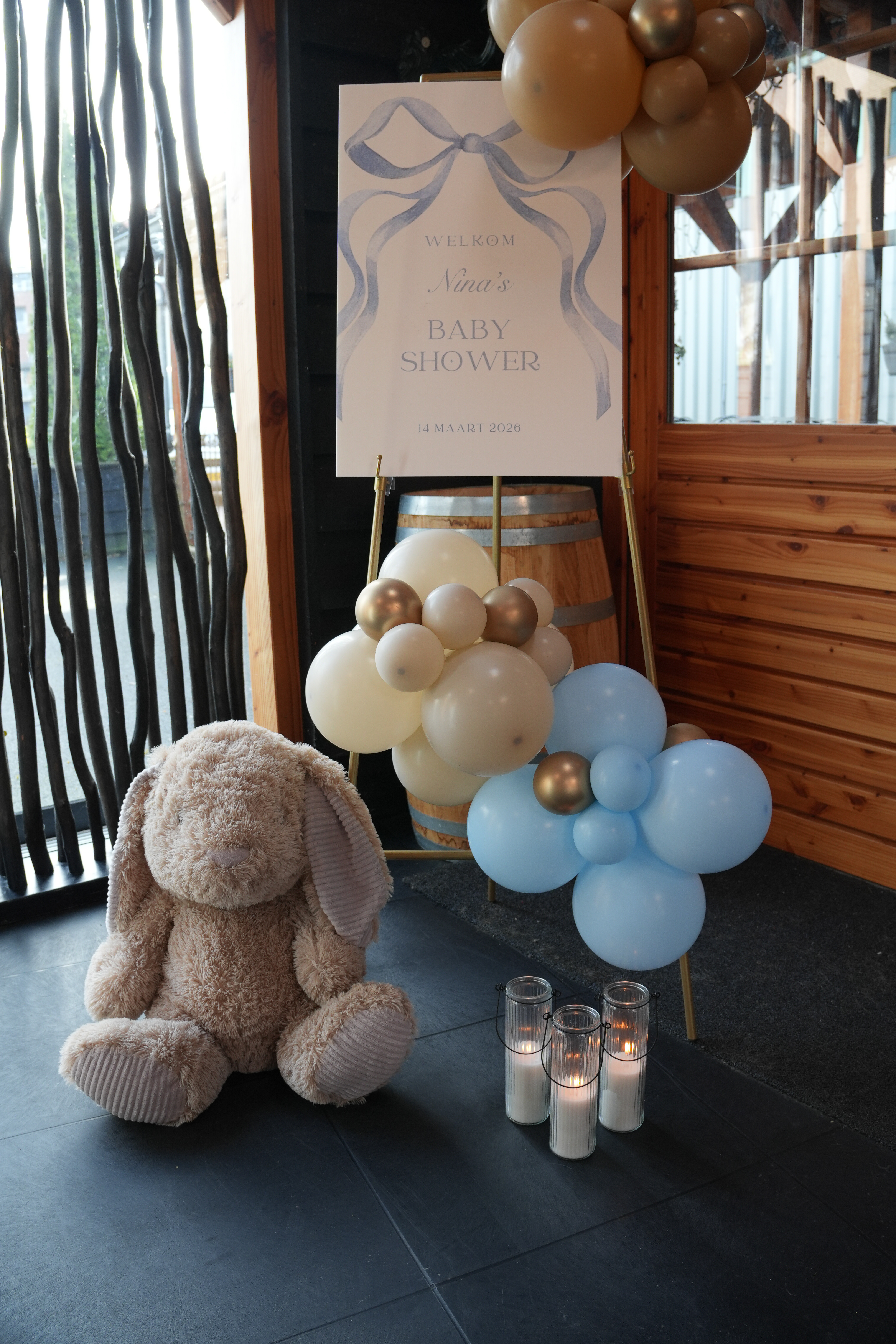 Babyshower decoratie